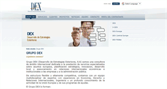Desktop Screenshot of grupodex.com