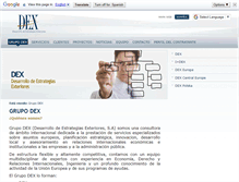 Tablet Screenshot of grupodex.com